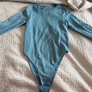 Target Teal Long Sleeve Kids Bodysuit